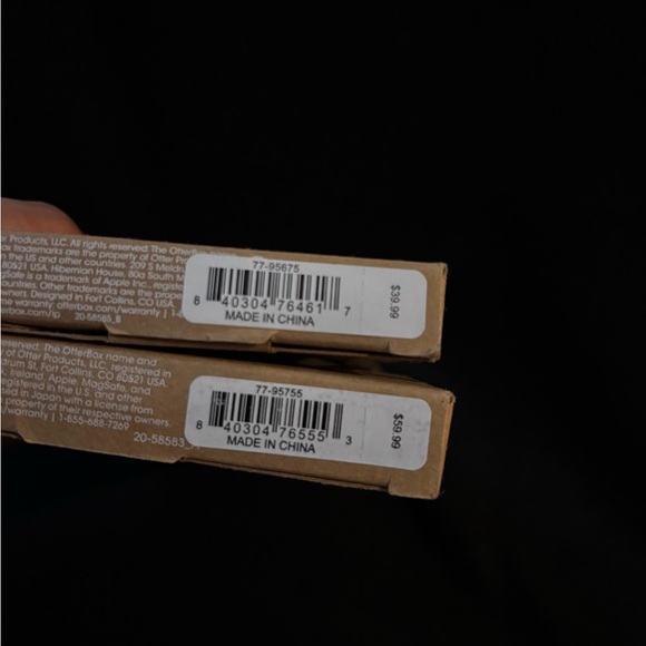 Otterbox Case Iphone 15 pro and Magnet Wallet Matching Set Brown Cactus Leather - Picture 4 of 4